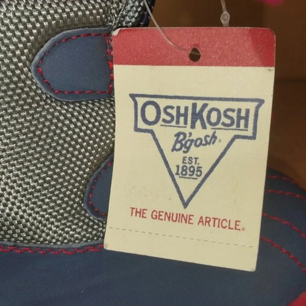 NEW OshKosh B'gosh Navy Alfie Winter Boots Size 6
